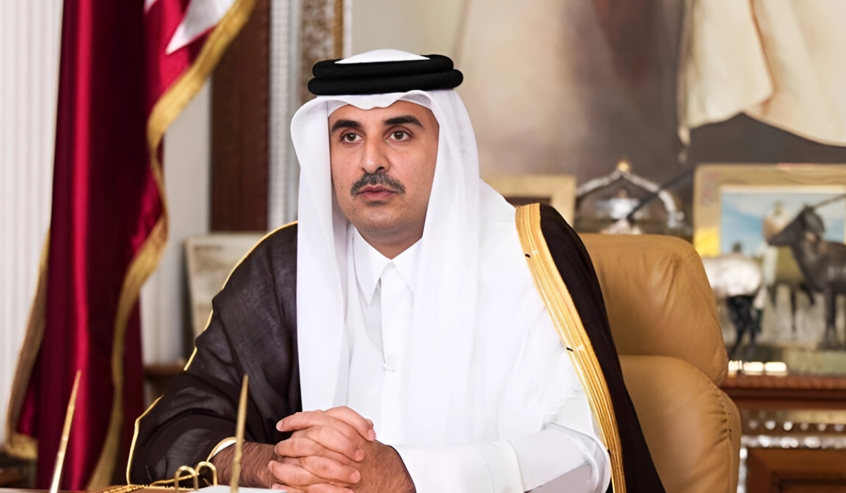HH the Amir Sends Congratulations to Prince of Andorra